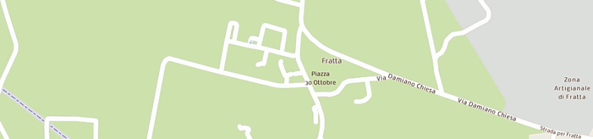 Mappa della impresa bortoluzzi carlo a CANEVA