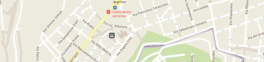 Mappa della impresa geosolve snc di osti, piovano e vagni a ROMA