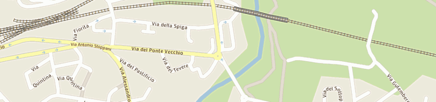 Mappa della impresa as ponte vecchio a PERUGIA