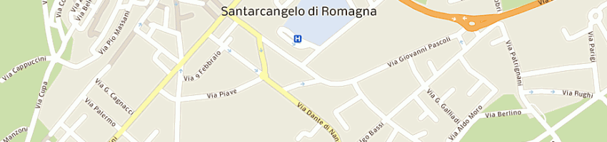 Mappa della impresa ngs di ghignone marco e nucci massimo a SANTARCANGELO DI ROMAGNA