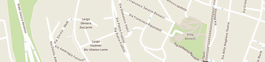 Mappa della impresa gestioni residenziali e ricreative snc di bultrini antonio e c a ROMA