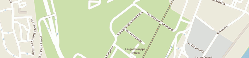 Mappa della impresa persichetti marco e c snc a ROMA