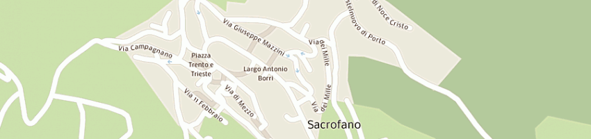Mappa della impresa fabiani ester a SACROFANO