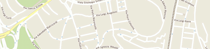 Mappa della impresa ferrarese giulia a ROMA
