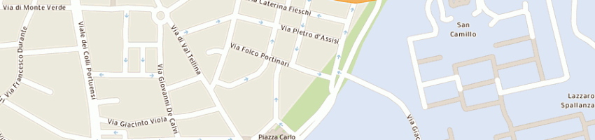 Mappa della impresa delta costruzioni at srl a ROMA