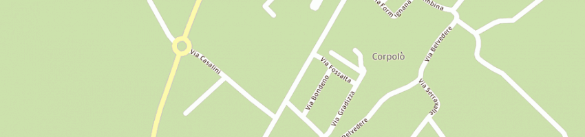 Mappa della impresa ricci riziero a RIMINI