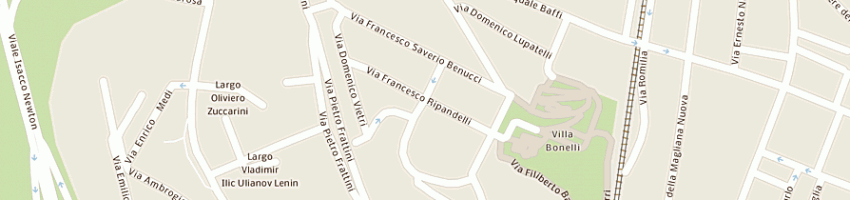 Mappa della impresa opera della chiesa a ROMA