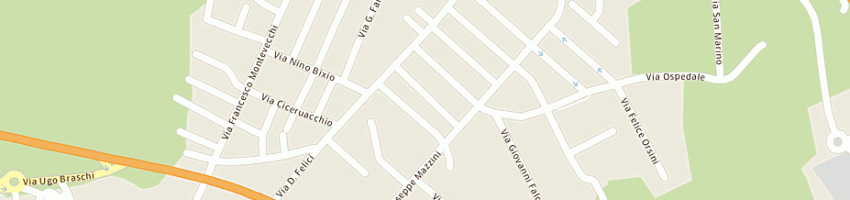 Mappa della impresa pagliarani pier angelo a SANTARCANGELO DI ROMAGNA