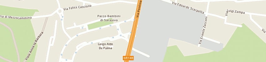 Mappa della impresa roxy bar srl a ROMA