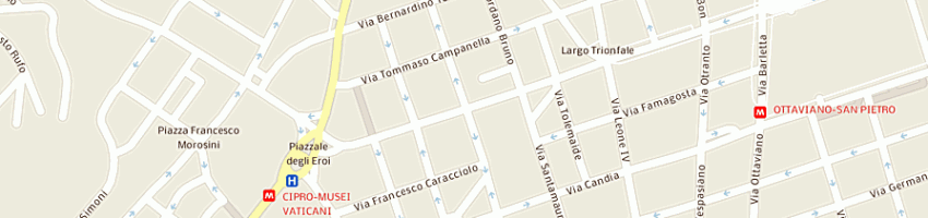 Mappa della impresa mazzotti cesare e c sas a ROMA