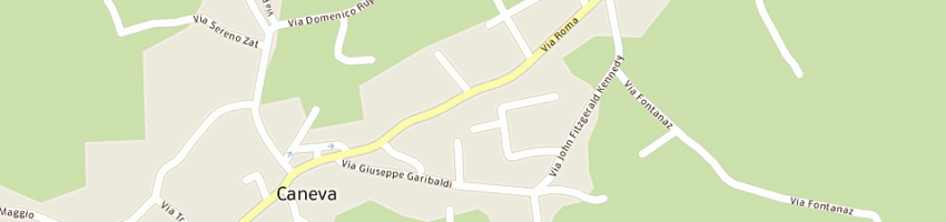 Mappa della impresa del col graziella a CANEVA