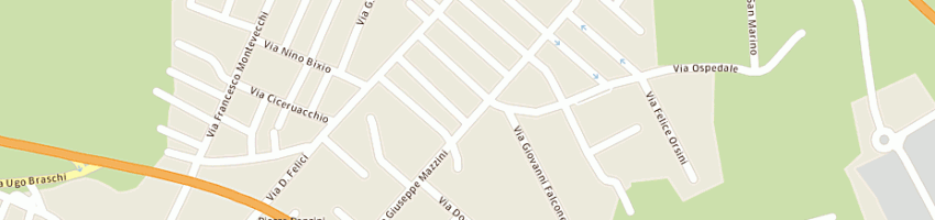 Mappa della impresa ricci ezio a SANTARCANGELO DI ROMAGNA