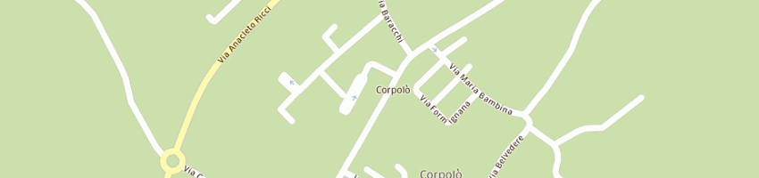 Mappa della impresa bar guidi a RIMINI