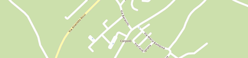 Mappa della impresa poste italiane - filiale di rimini a RIMINI