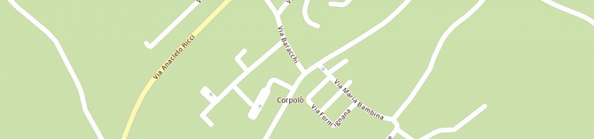 Mappa della impresa genestreti luca a RIMINI