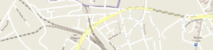 Mappa della impresa arky bar di bolini patrizia e c sas a ROMA