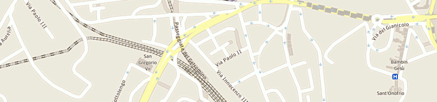 Mappa della impresa sforza carlo a ROMA