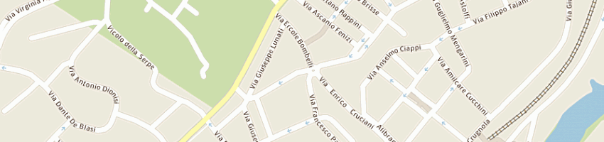Mappa della impresa michelangeli sonia a ROMA