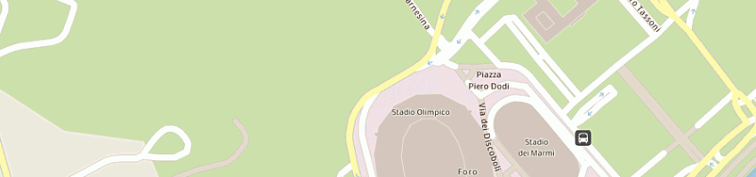 Mappa della impresa federazione italiana nuoto a ROMA