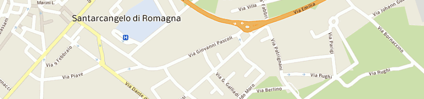 Mappa della impresa mussoni giovanni a SANTARCANGELO DI ROMAGNA