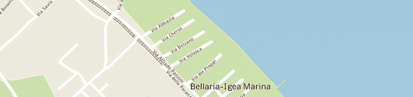 Mappa della impresa hotel semprini a BELLARIA IGEA MARINA