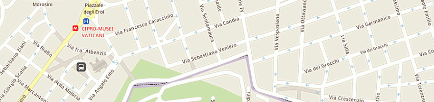 Mappa della impresa marini dora a ROMA