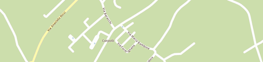 Mappa della impresa casa dolce casa di catellani giusy a RIMINI