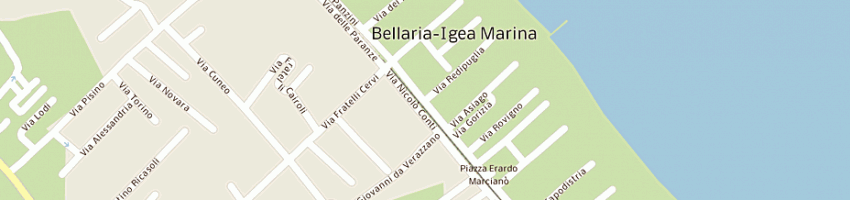 Mappa della impresa hotel residence giardino a BELLARIA IGEA MARINA