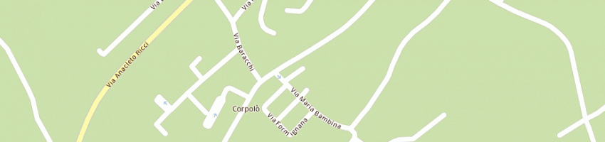 Mappa della impresa pini e astolfi srl a RIMINI