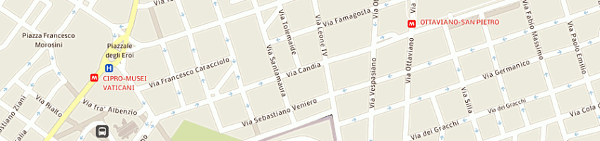 Mappa della impresa caffe' point di auletta alberto e c snc a ROMA