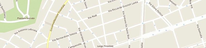 Mappa della impresa barrella gianfranco a ROMA