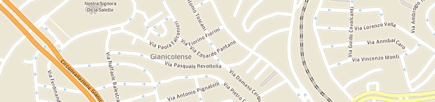 Mappa della impresa istituto suore clarisse francescane a ROMA
