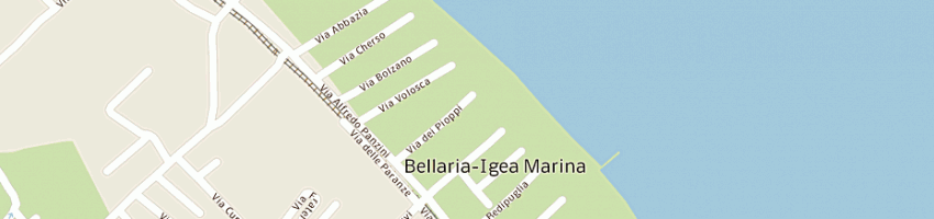 Mappa della impresa hotel rosa maria -elite a BELLARIA IGEA MARINA