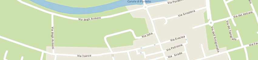 Mappa della impresa lacus engineering srl societa' di ingegneria e architettura a CAVALLINO TREPORTI