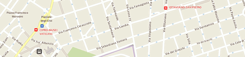Mappa della impresa viscuso giovanni a ROMA