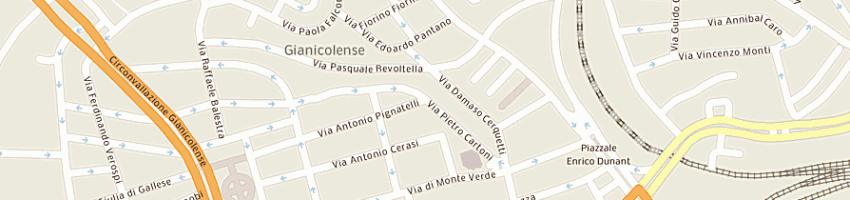Mappa della impresa fema di malaggese fernando a ROMA