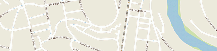 Mappa della impresa auto in 89 srl a ROMA