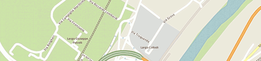 Mappa della impresa franco porcacchia e figli - stage - srl a ROMA