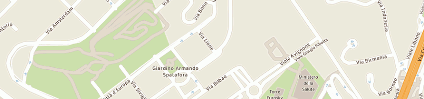 Mappa della impresa tecnogomme srl a ROMA