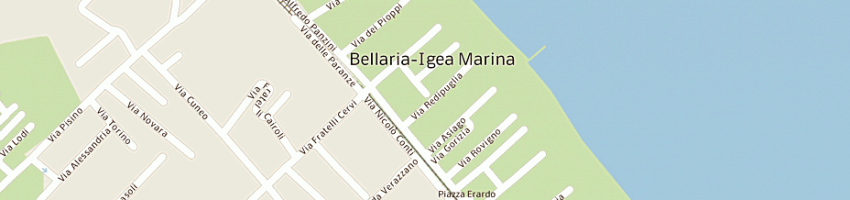 Mappa della impresa hotel parini a BELLARIA IGEA MARINA