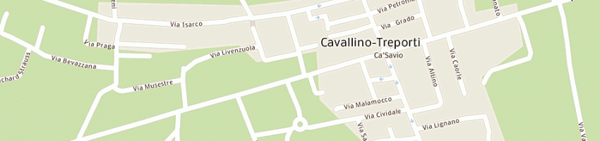 Mappa della impresa videotecnica di terramozzi e berton (snc) a CAVALLINO TREPORTI