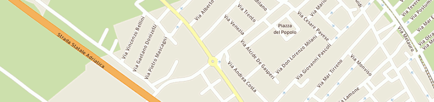 Mappa della impresa autoservice snc di luigi balducci e pina cilio a RIMINI