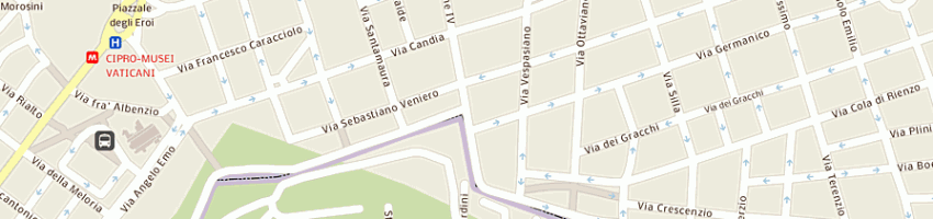 Mappa della impresa patetta eugenio a ROMA