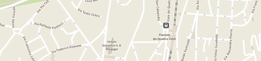 Mappa della impresa itcg federico caffe a ROMA