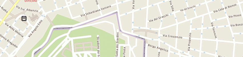 Mappa della impresa cds servizi sas di tini ernesto e co a ROMA