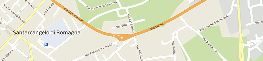 Mappa della impresa tutto-zoo magasin di camillini virgilio e loris snc a SANTARCANGELO DI ROMAGNA