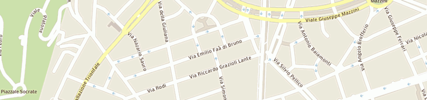 Mappa della impresa i e b italia srl a ROMA