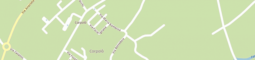 Mappa della impresa il millepiedi soc coop arl a RIMINI