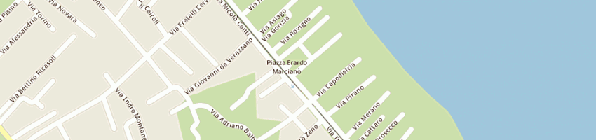 Mappa della impresa tappezzeria ricciardi di bertoni rita a BELLARIA IGEA MARINA