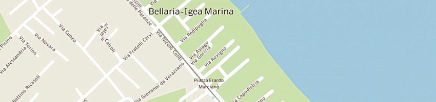 Mappa della impresa mikamale di cosmi francesca e tartari dania snc a BELLARIA IGEA MARINA